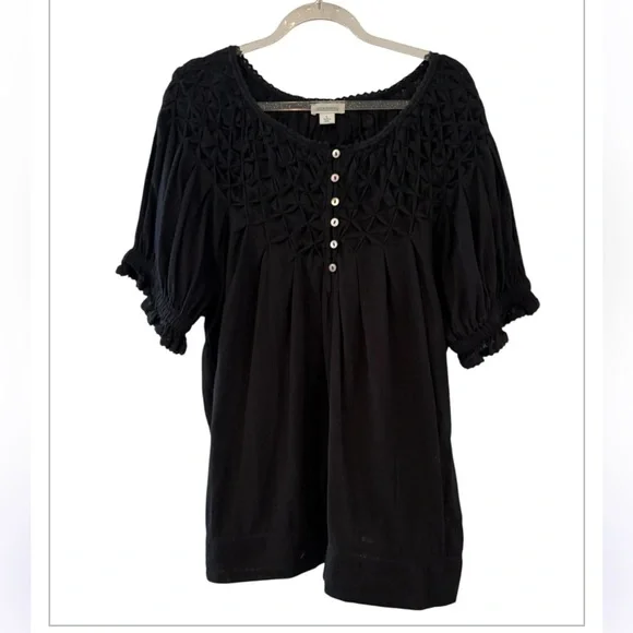 Sundance Black Tunic Top - Picture 2 of 14